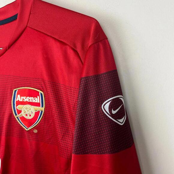 Nike Arsenal Fly Emirates Jersey Men’s L Red Soccer Shirt Thailand - Picture 6 of 9